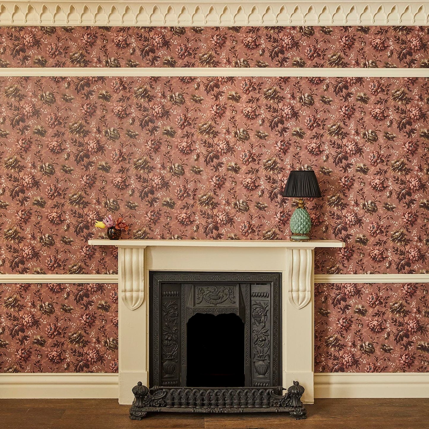 Opia Wallpaper - Old-Rose - 1-WA-OPI-DI-OLR-XXX