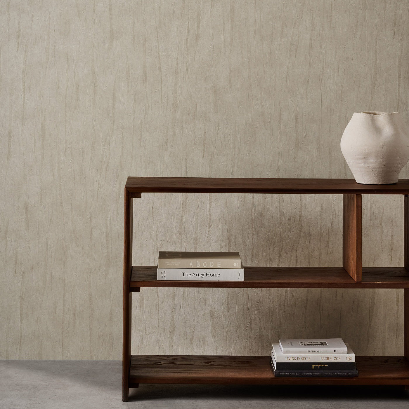 Tule Wallpaper - Limestone - HDMW113333