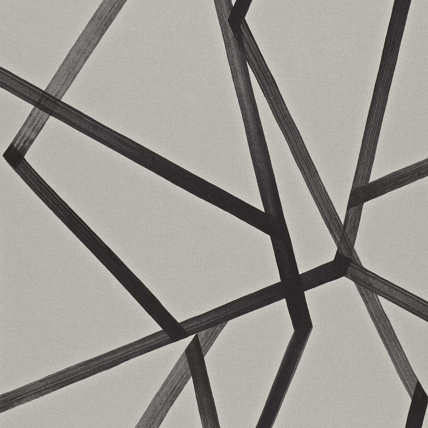Sumi Wallpaper - Linen/Onyx - HMOW110886