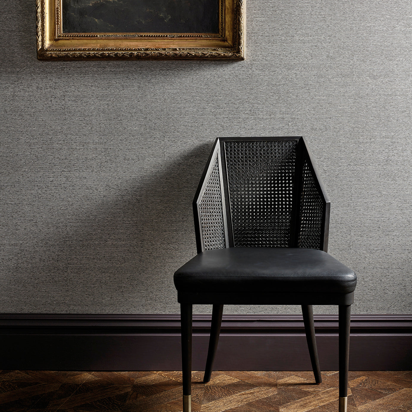 Ormonde Wallpaper - Quartz/Architect's White - ZDAR312871