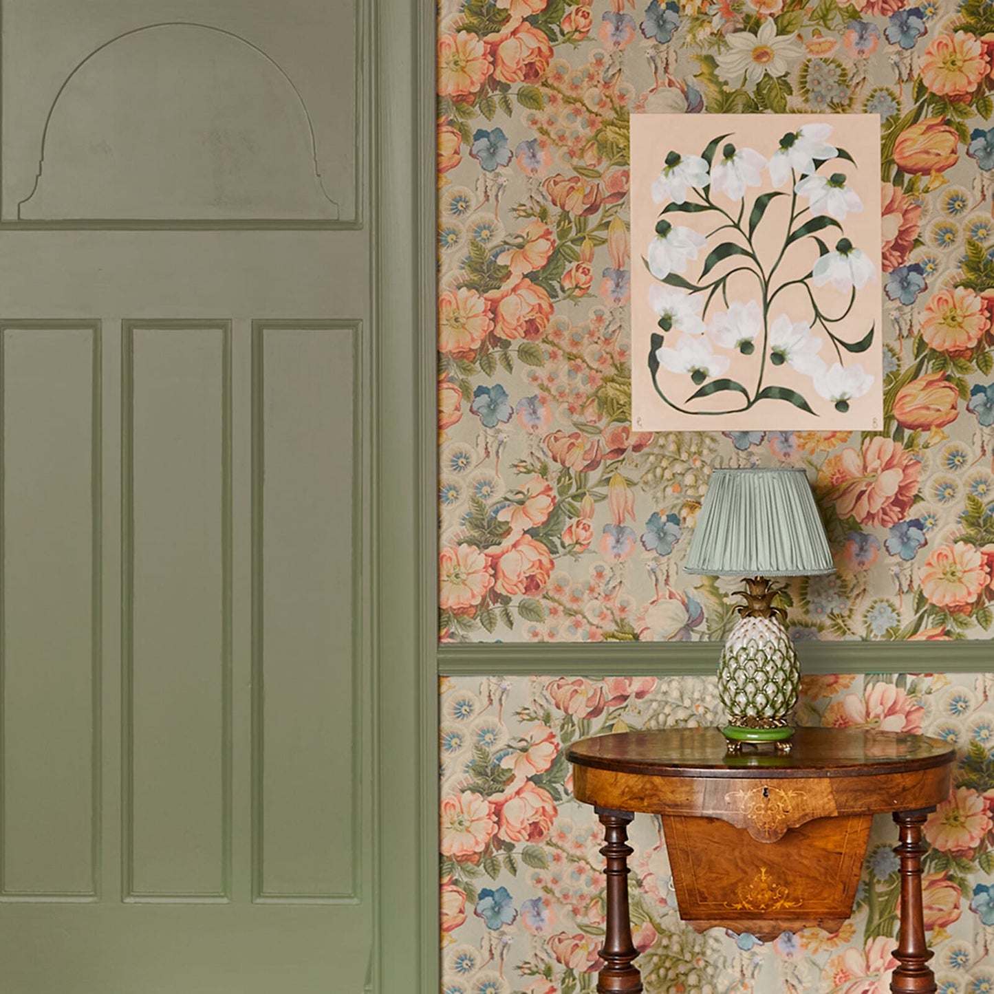 Amatoria Wallpaper - Apple - House of Hackney - 1-WA-AMT-DI-APP-XXX - Morris Wallpaper