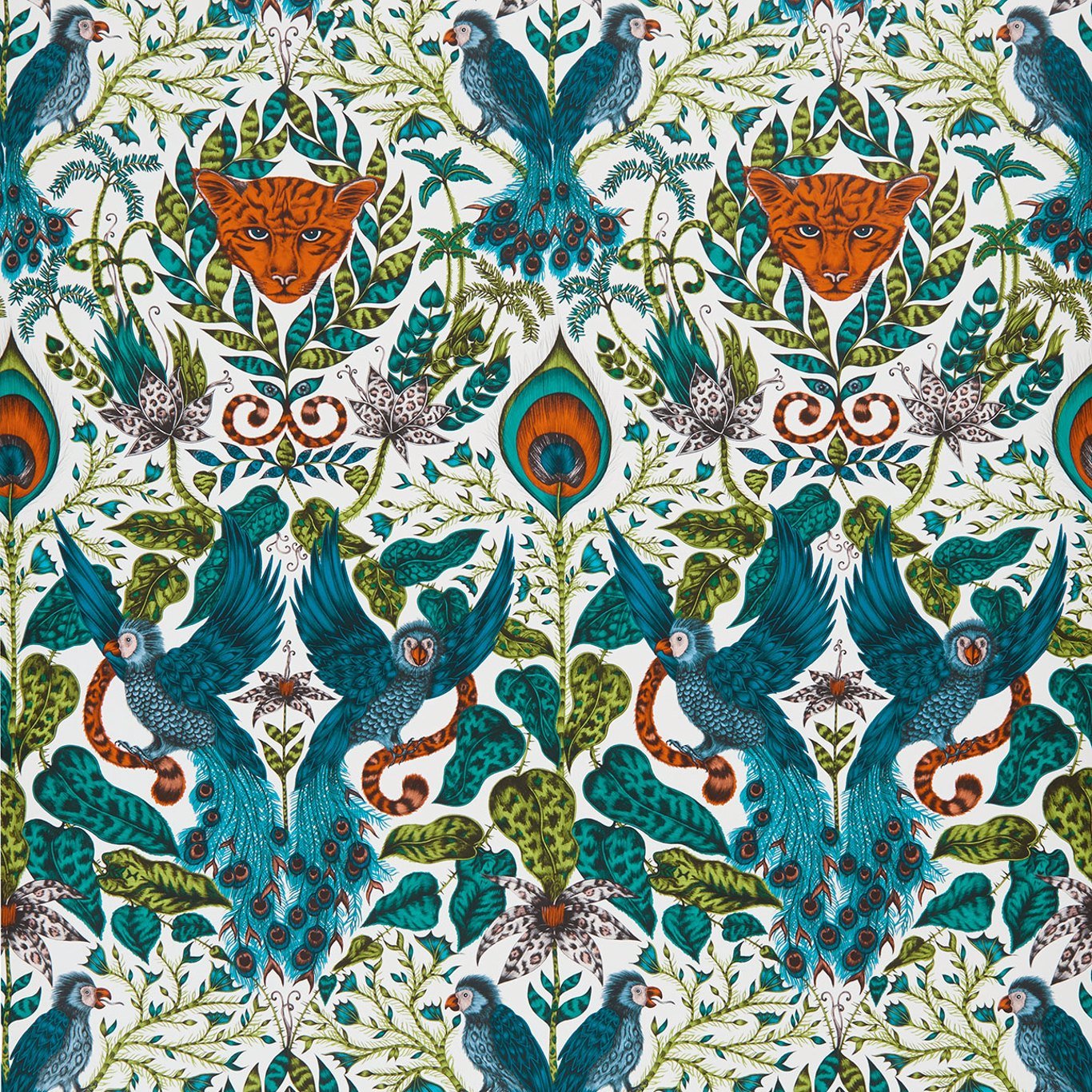 Amazon Wallpaper - Jungle - Clarke & Clarke - W0098/02 - Morris Wallpaper