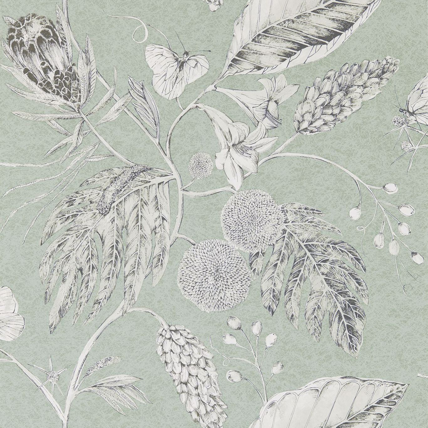 Amborella Wallpaper - Seaglass - Harlequin - HGAT111224 - Morris Wallpaper