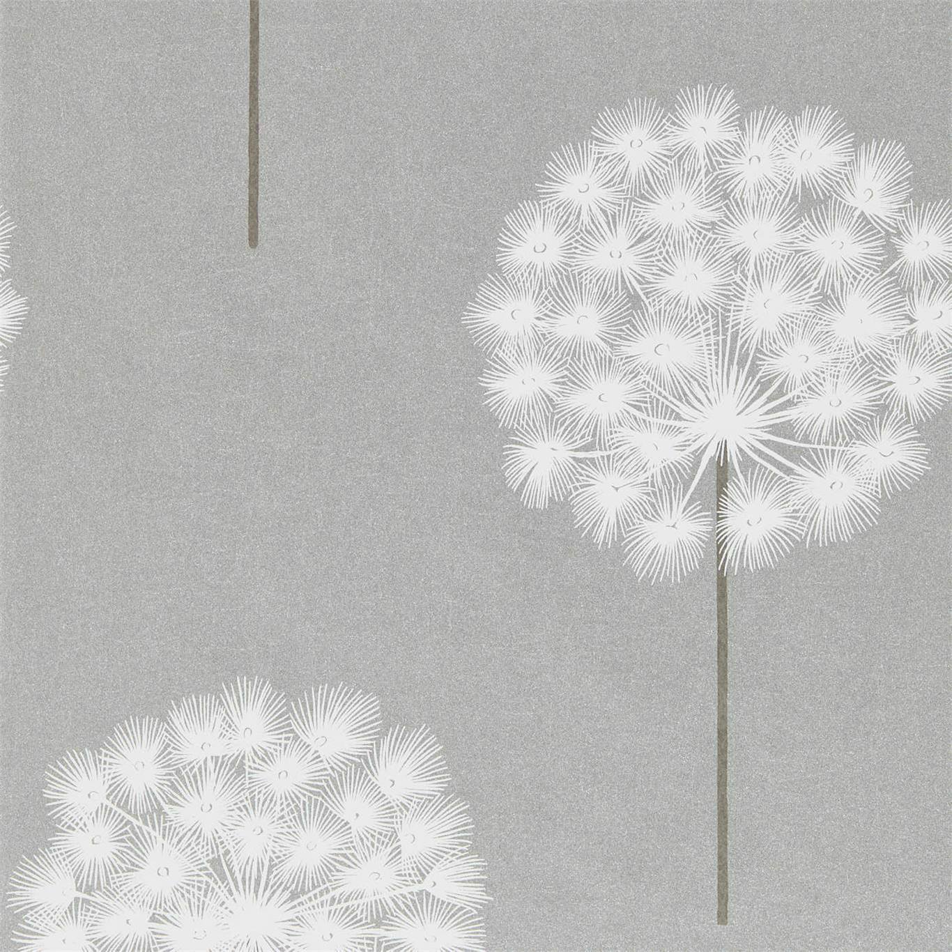 Amity Wallpaper - Silver/Chalk - Harlequin - HPUT111889 - Morris Wallpaper