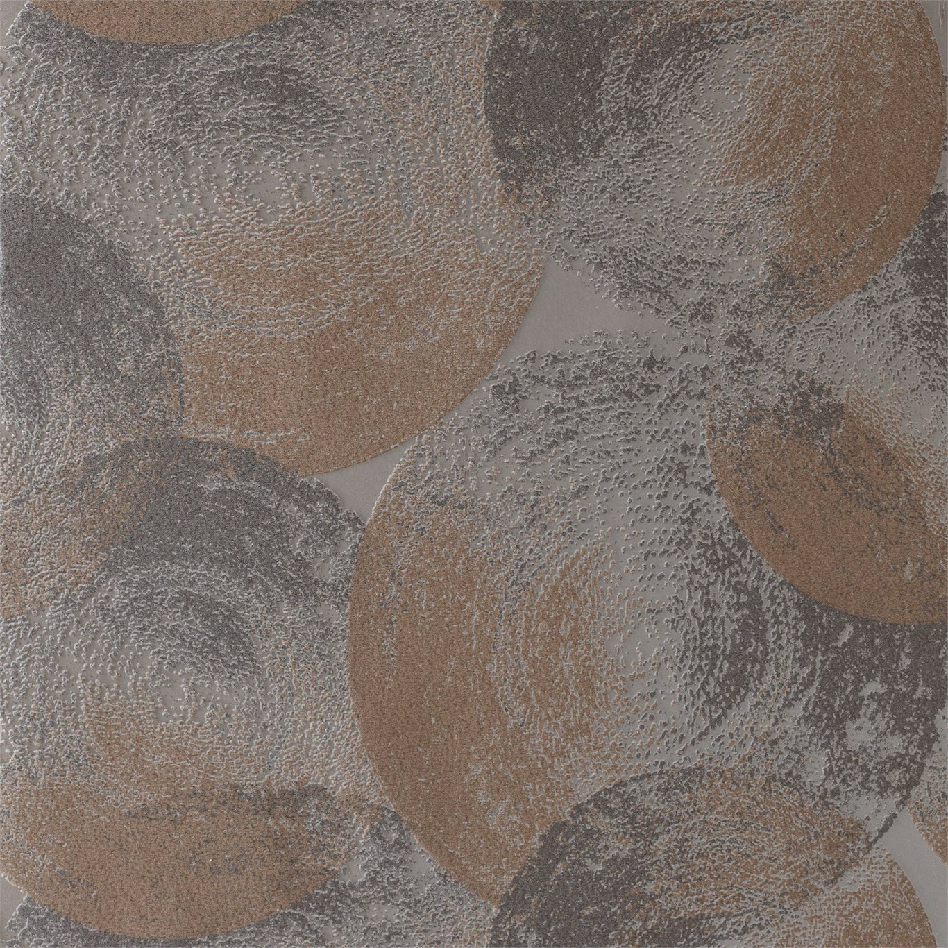 Anthology Ellipse Wallpaper - Copper/Granite - Harlequin - EANT111129 - Morris Wallpaper