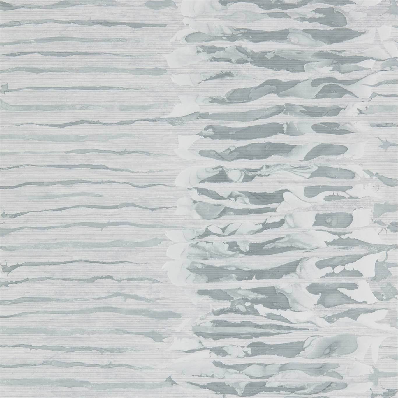 Anthology Ripple Stripe Wallpaper - Steel - Harlequin - EANW112577 - Morris Wallpaper