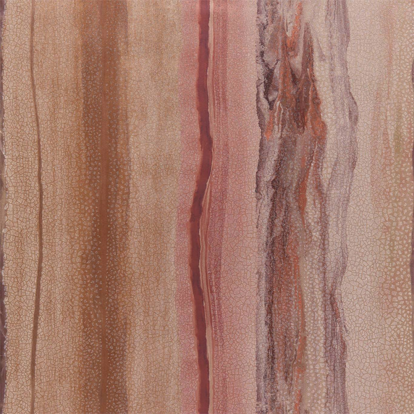 Anthology Vitruvius Wallpaper - Copper / Ruby - Harlequin - EVIW112062 - Morris Wallpaper