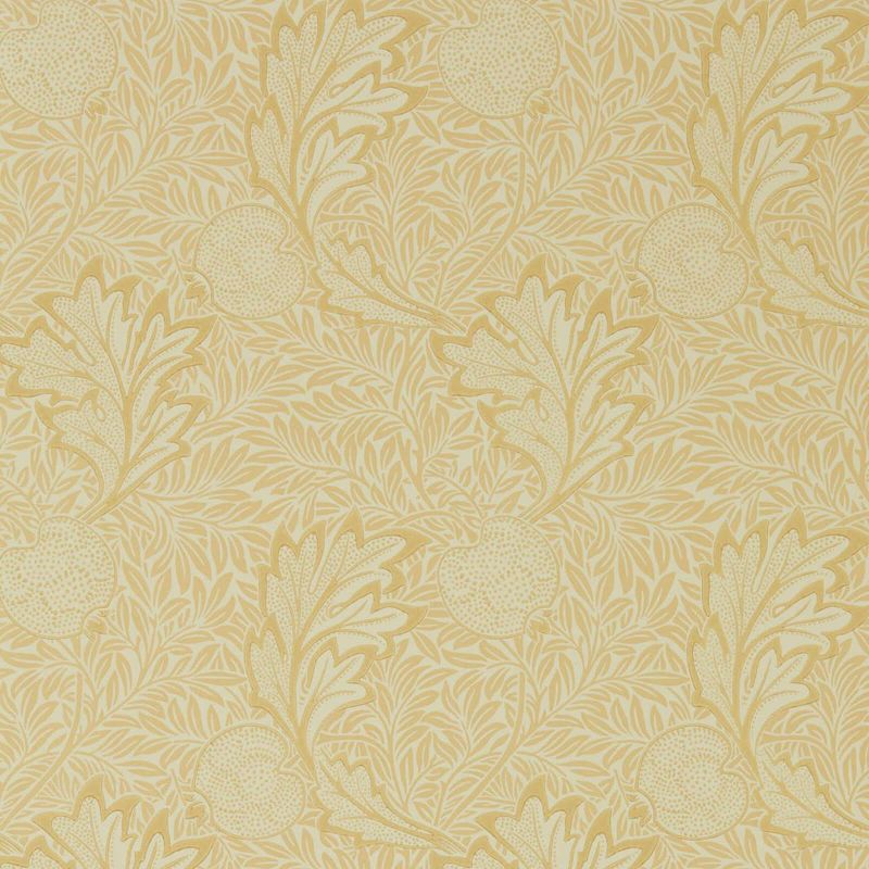 Apple Wallpaper - Honey Gold - Morris & Co - 216691 - Morris Wallpaper