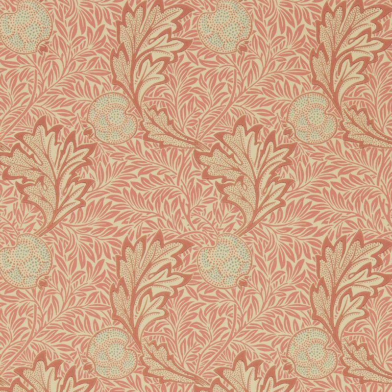 Apple Wallpaper - Rust Gold - Morris & Co - 216688 - Morris Wallpaper