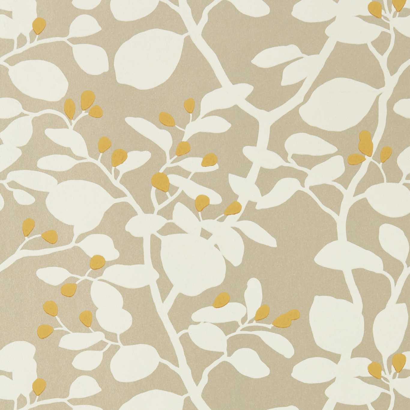 Ardisia Wallpaper - Soft Focus/Oyster/Gold - Harlequin - HTEW112773 - Morris Wallpaper