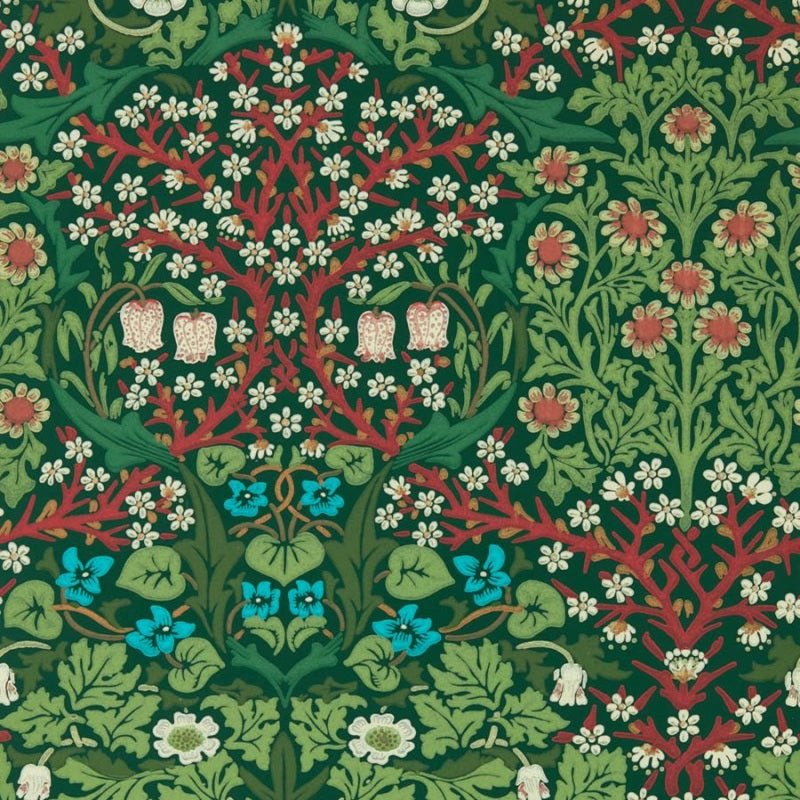 shi24日購入品。 Morris & Co Blackthorn Wallpaper in Autumn - 216962 – Morris Wallpaper
