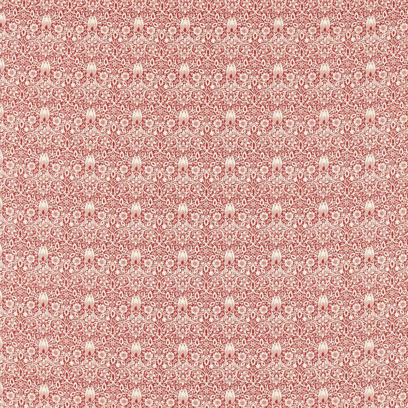 Borage Fabric - Barbed Berry - Morris & Co - 227033 - Premier Wallcovering
