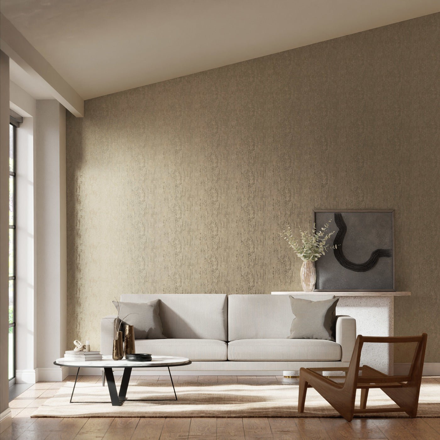 Cobra Wallpaper - Sulphur - Harlequin - EANT111169 - Morris Wallpaper