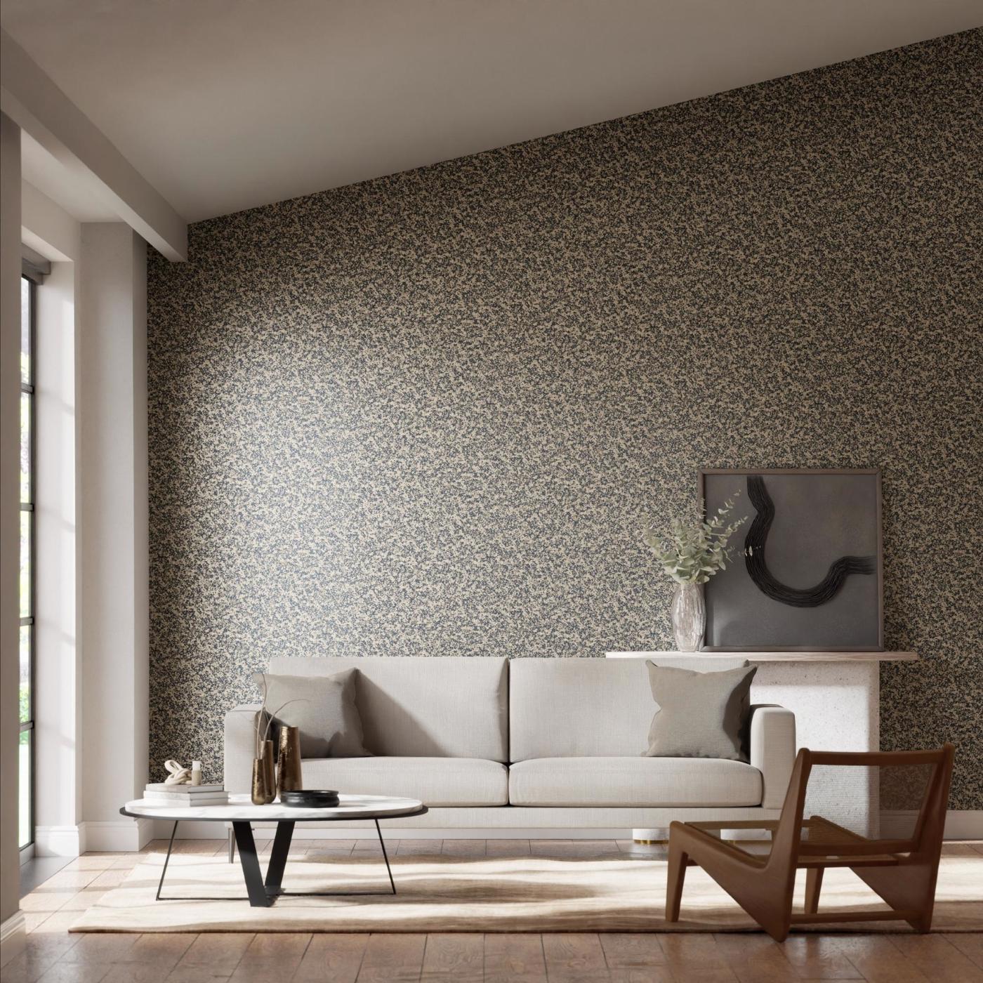 Coral Wallpaper - Midnight - Harlequin - EREE110762 - Morris Wallpaper