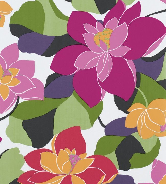 Diva Wallpaper - Peony / Sunset - NSWA110860 - Scion
