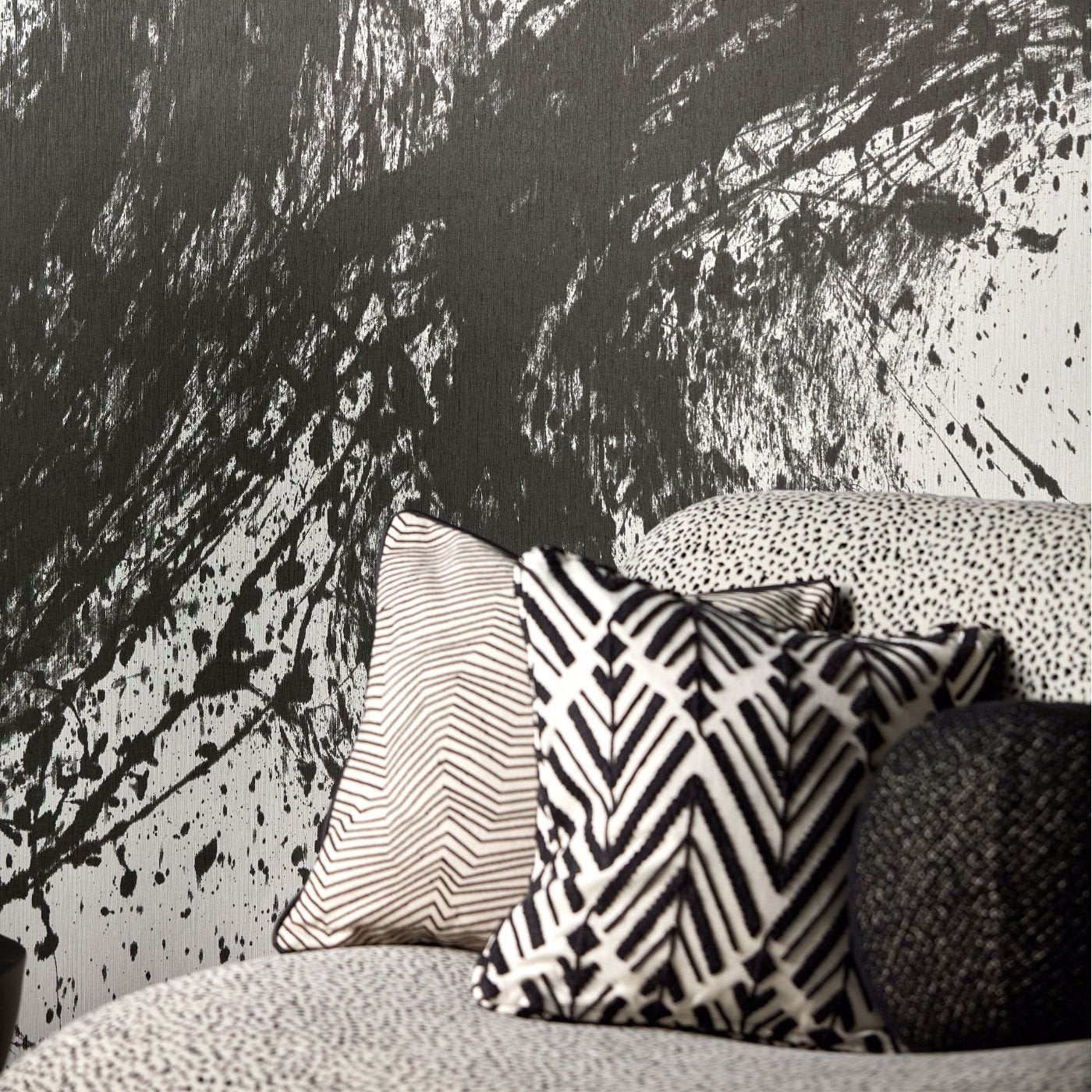 Enigmatic Wallpaper - Black Earth/First Light - Harlequin - HRWT113108 - Morris Wallpaper