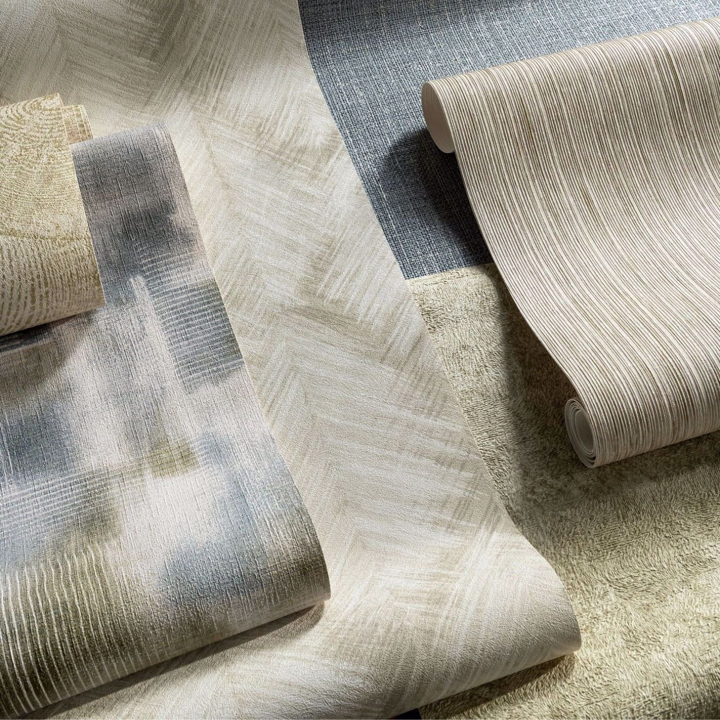 Folius Wallpaper - Sahara - Clarke & Clarke - W0206/05 - Morris Wallpaper