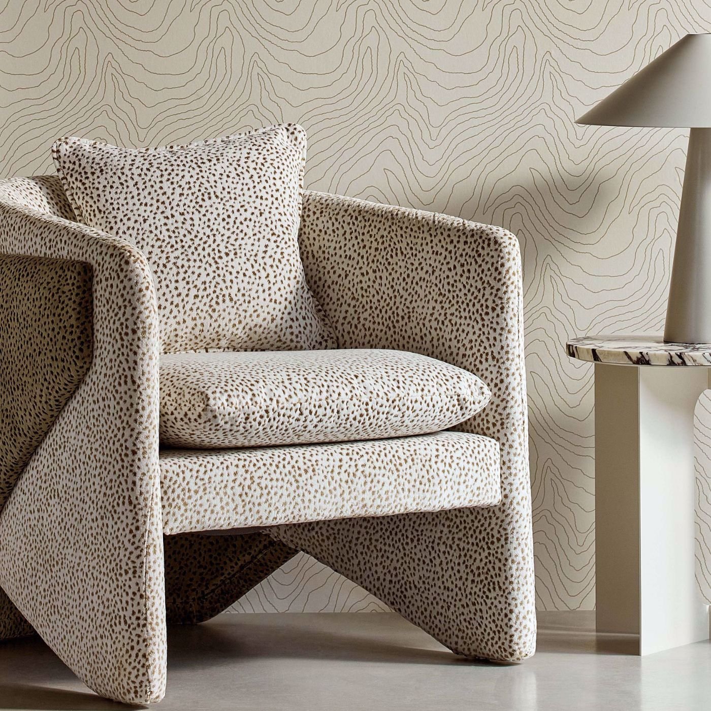 Formation Wallpaper - Pearl - Harlequin - HMFW111589 - Morris Wallpaper