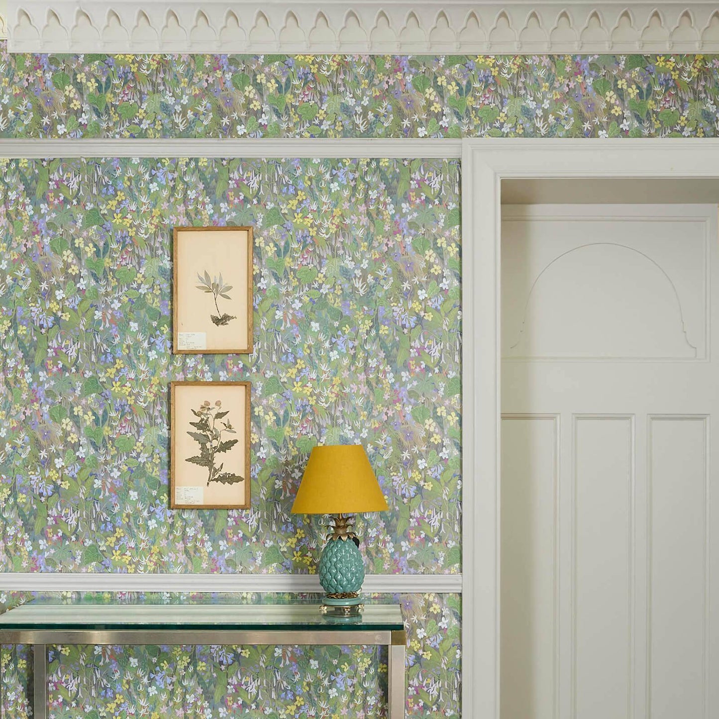 Gardenia Wallpaper - Verde - House of Hackney - 1-WA-GAR-DI-VER-XXX - Morris Wallpaper