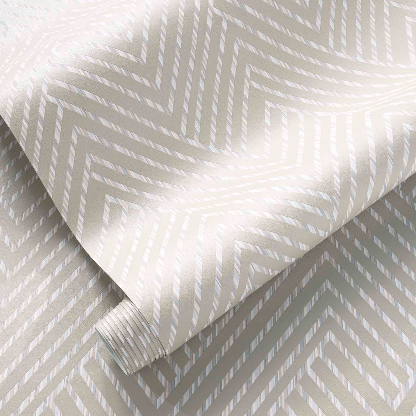 Grassetto Wallpaper - Linen - Clarke & Clarke - W0181/03 - Morris Wallpaper