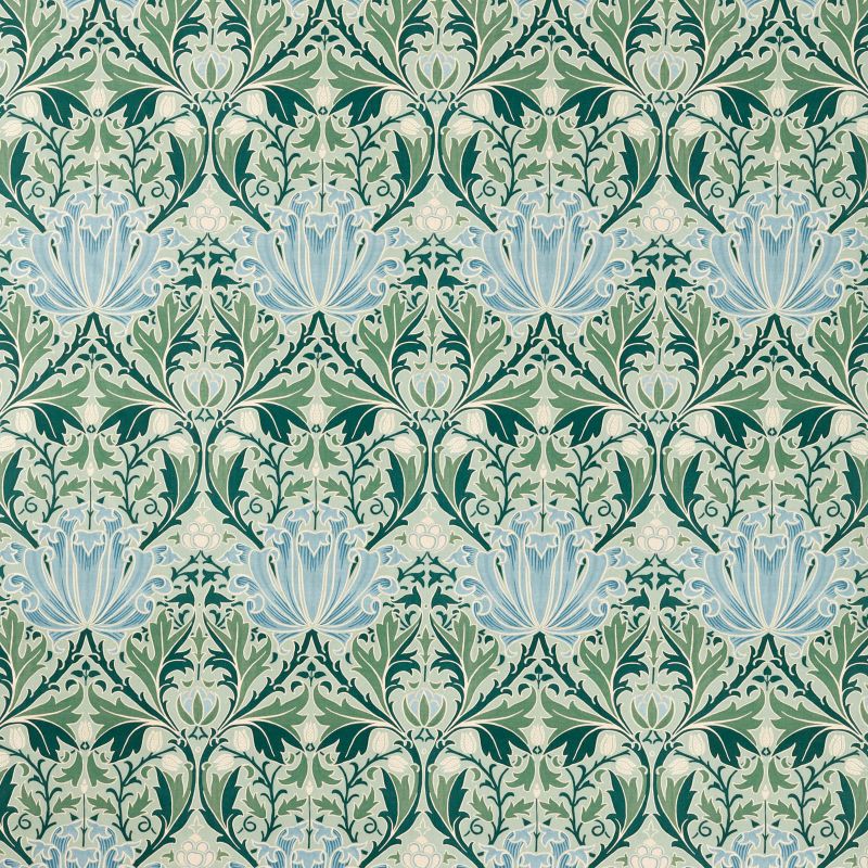 Helena Fabric - Mineral - Morris & Co - 227239 - Premier Wallcovering