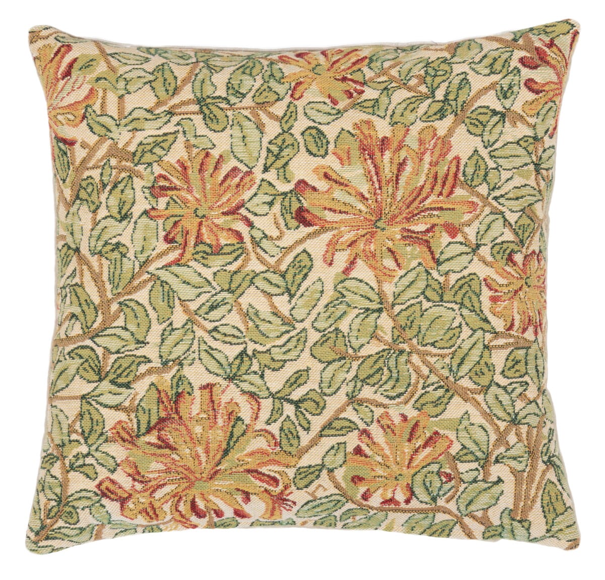 Honeysuckle Cushion with Feather Filler - Hines - 712M - Morris Wallpaper