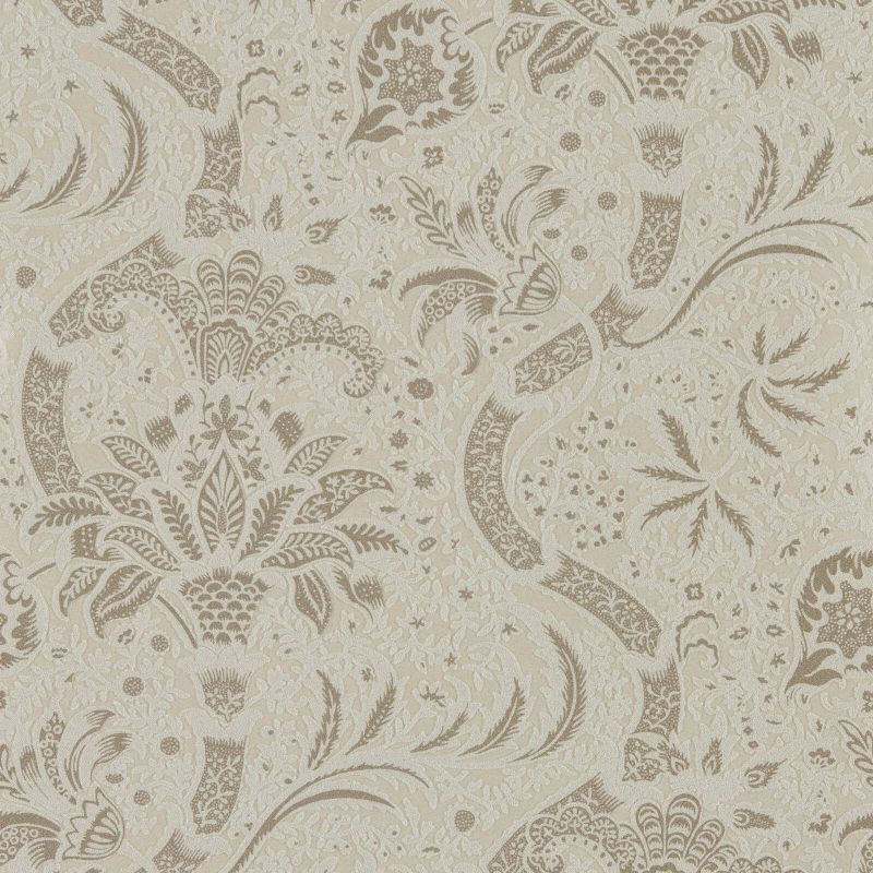 Indian Beaded Wallpaper - Stone/Linen - Morris & Co - 216443 - Morris Wallpaper