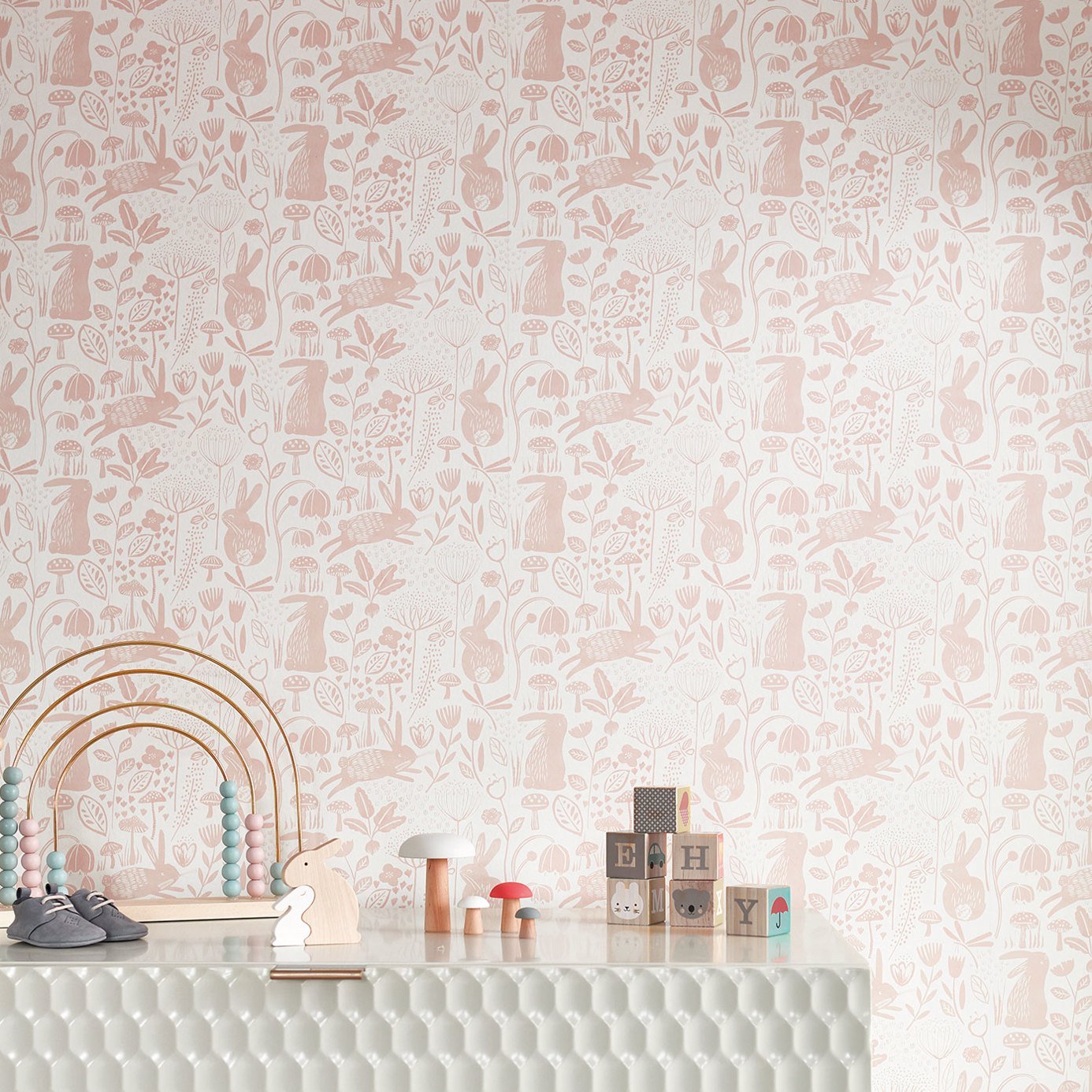 Into the Meadow Wallpaper - Duck Egg - Harlequin - HLTF112631 - Morris Wallpaper