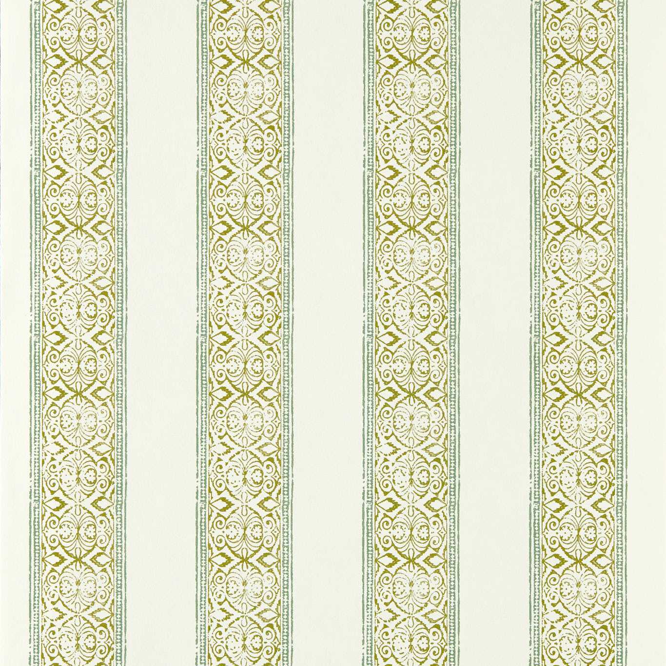 Kalamkari Wallpaper - Sage - Clarke & Clarke - W0237/03 - Morris Wallpaper
