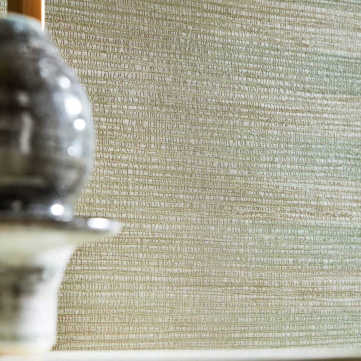Kensington Grasscloth Wallpaper - Mineral - Zoffany - ZHIW313004 - Morris Wallpaper