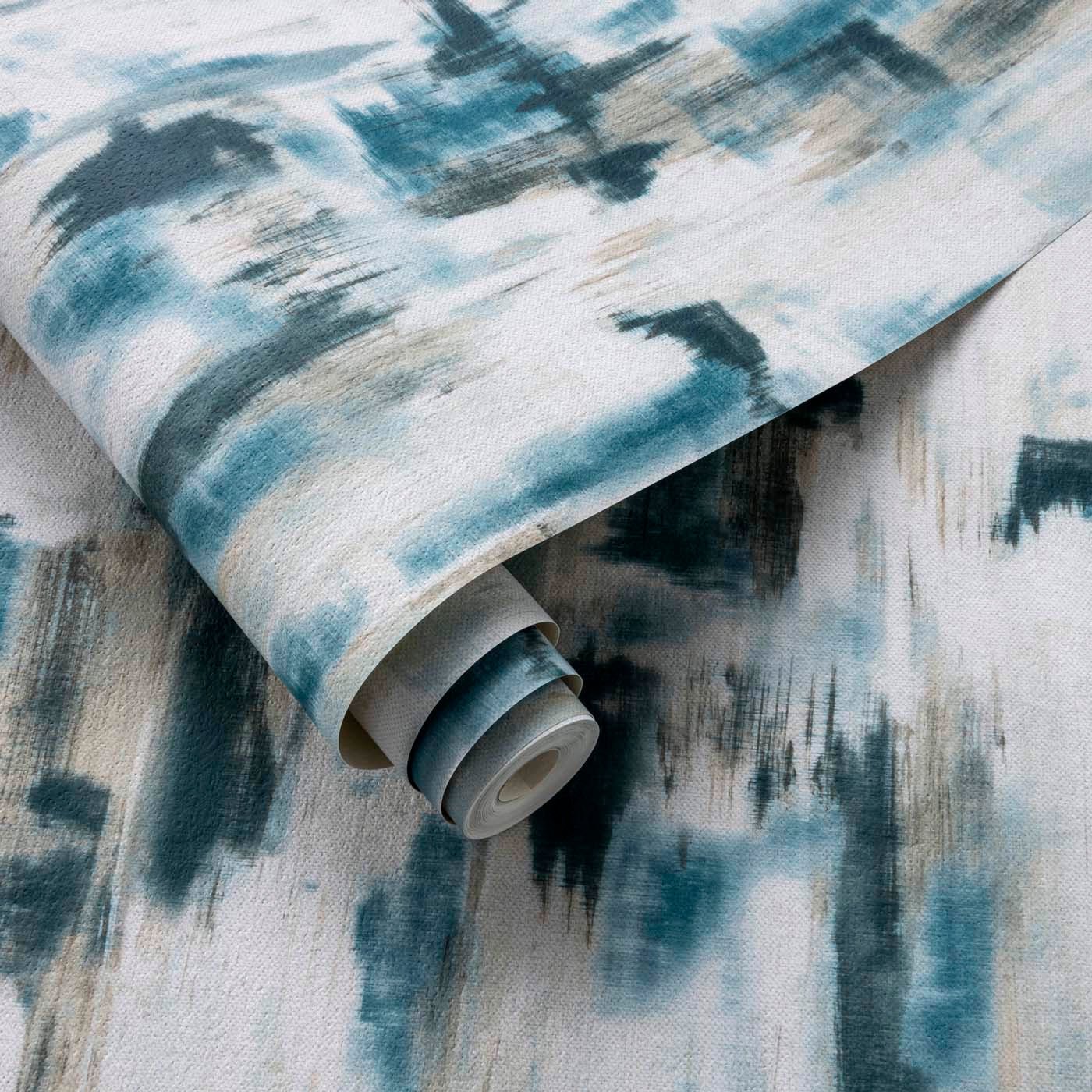 Lagna Wallpaper - Mineral - Clarke & Clarke - W0183/02 - Morris Wallpaper