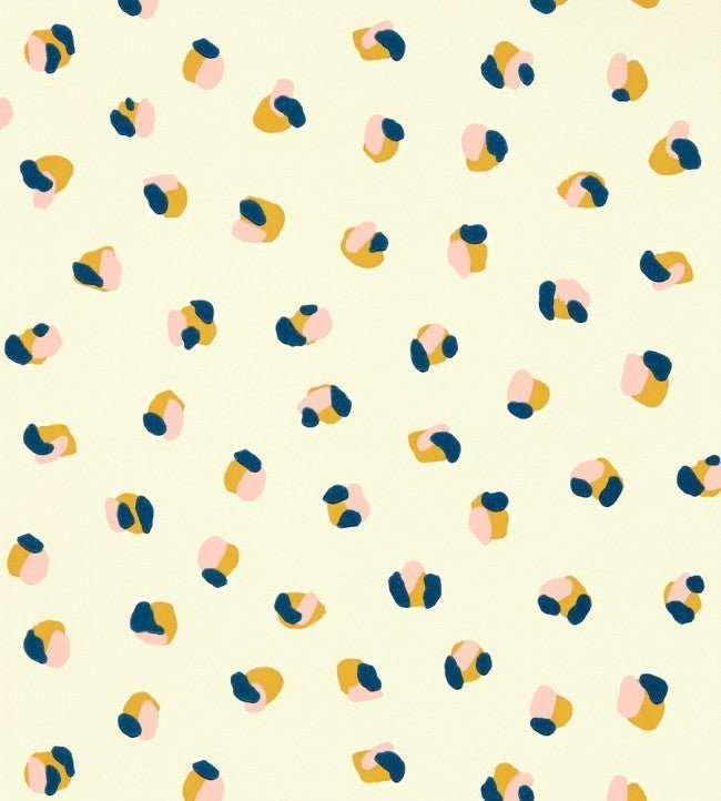 Leopard Dots Wallpaper - Pebble / Milkshake - NART112812 - Scion