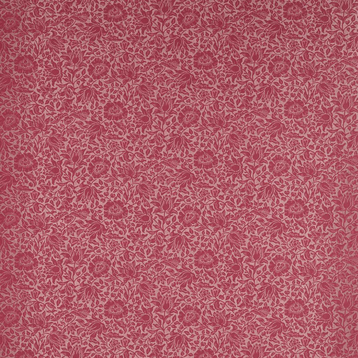 Mallow Weave Fabric - Plum - F1744/04 - Clarke & Clarke
