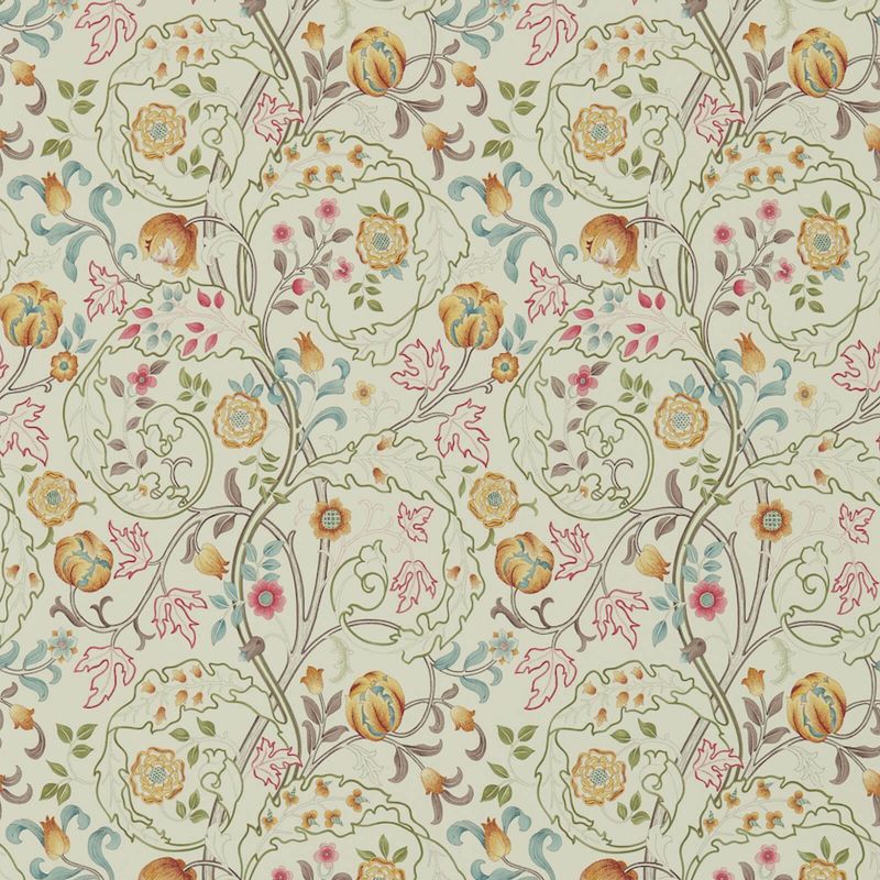 Mary Isobel Wallpaper - Russet/Taupe - Morris & Co - 216843 - Morris Wallpaper
