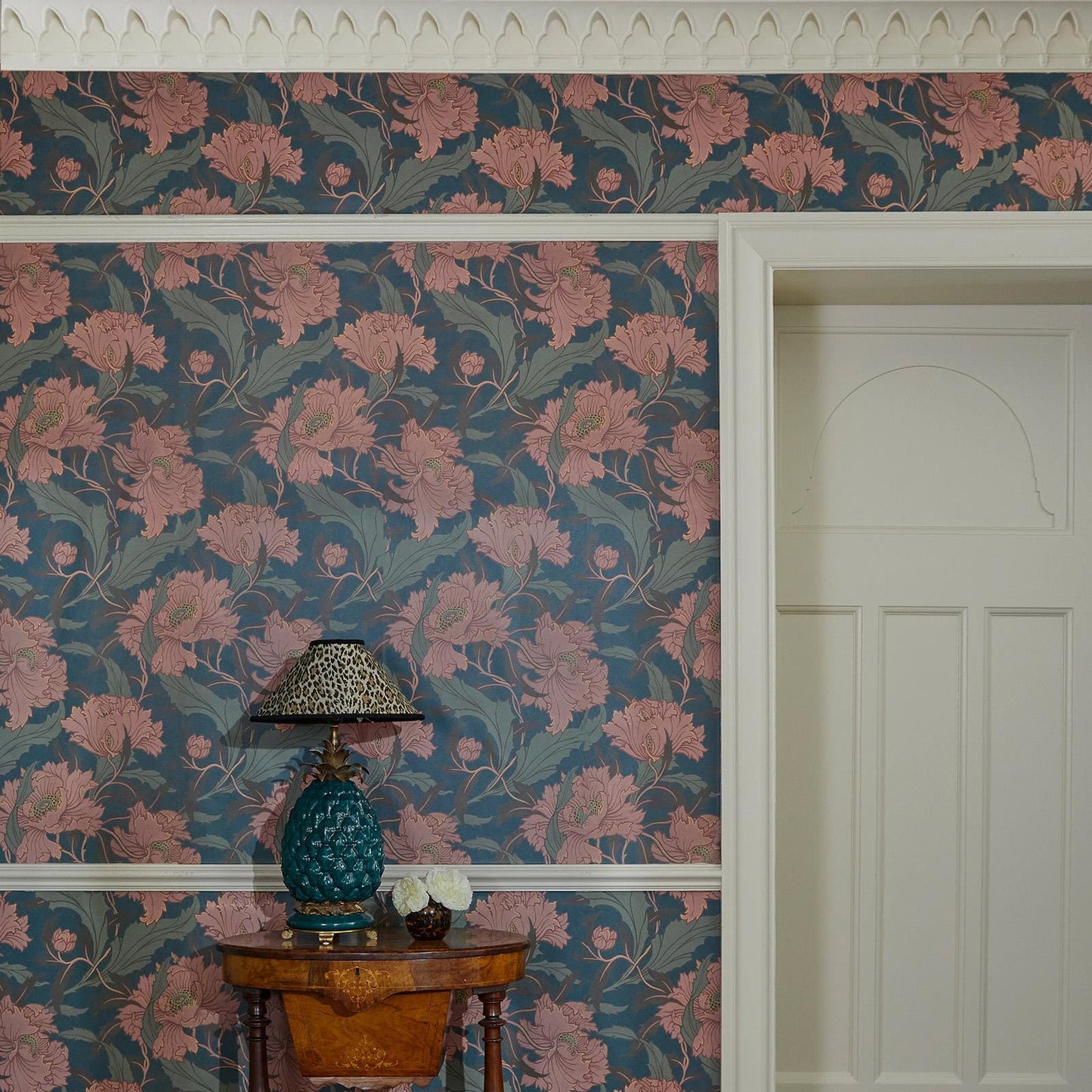 Minerva Wallpaper - Apatite - House of Hackney - 1-WA-MIN-DI-APA-XXX - Morris Wallpaper
