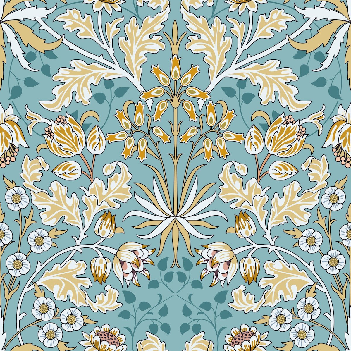 1081 - Woodland Wallpaper - Woodland Sky by Morris Collections