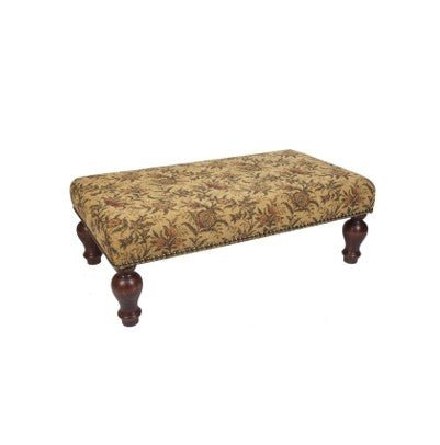 Morris Pomegranate Large Stool - Hines of Oxford - LS497 - Morris Wallpaper