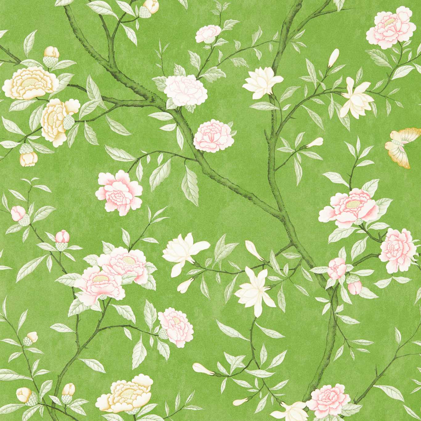 Nostell Priory Wallpaper - Evergreen - Zoffany - ZCOT313030 - Morris Wallpaper