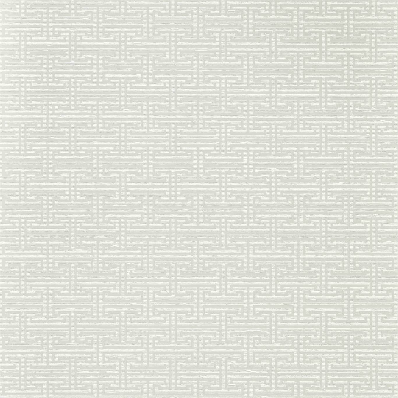 Ormonde Key Wallpaper - Platinum Grey - ZFOW312936 - Zoffany - Morris Wallpaper