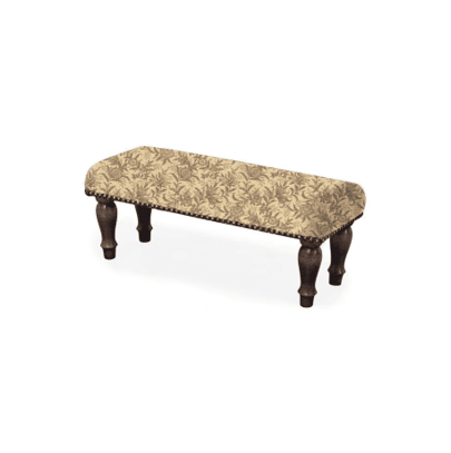 Pomegranate Narrow Stool - Hines of Oxford - NS497 - Morris Wallpaper
