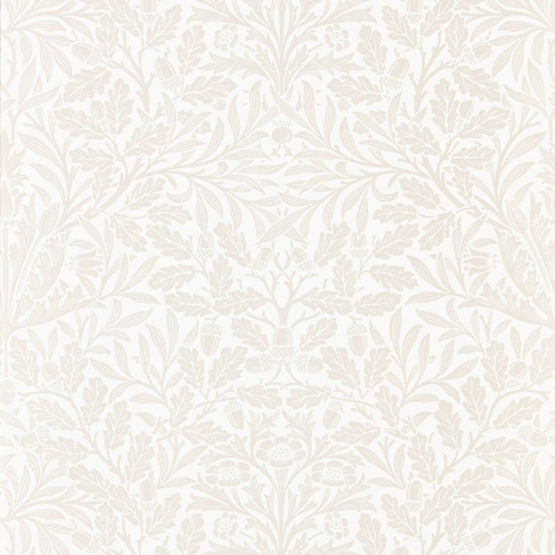 Pure Acorn Wallpaper - Ivory/Pearl - Morris & Co - 216044 - Morris Wallpaper