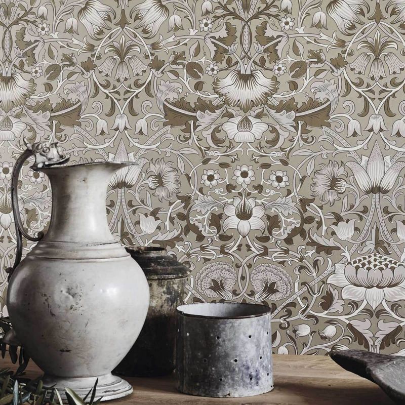 Pure Lodden Wallpaper - Ivory/Linen - Morris & Co - 216031 - Morris Wallpaper