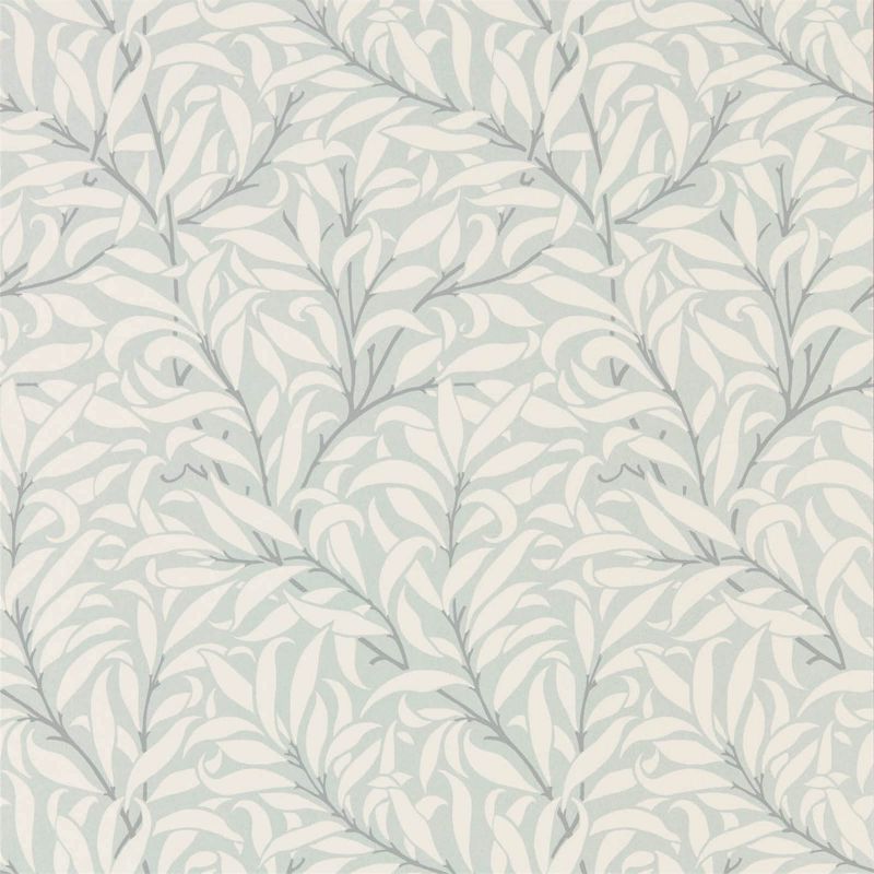 Pure Willow Bough Wallpaper - Eggshell/Chalk - Morris & Co - 216024 - Morris Wallpaper