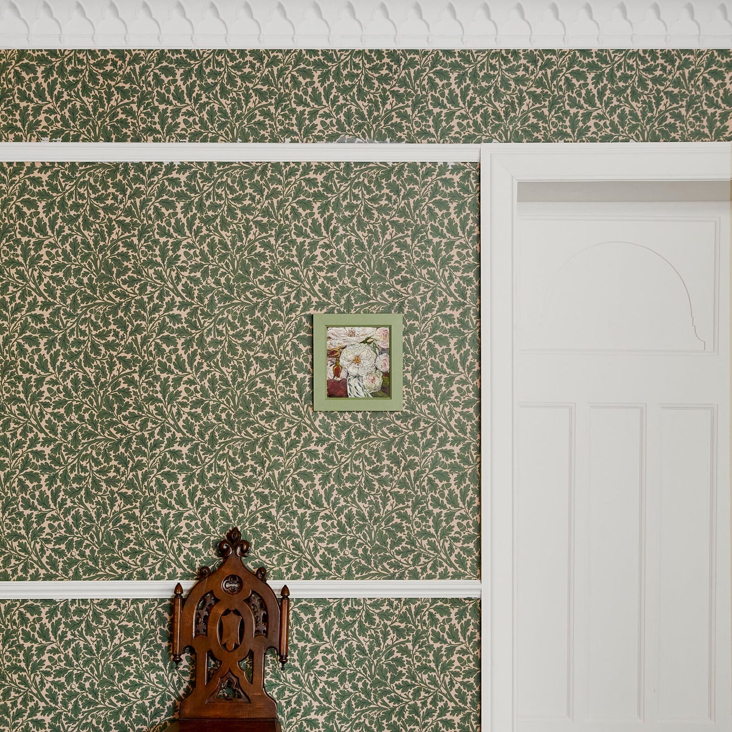 Quercus Wallpaper - Tourmaline - House of Hackney - 1-WA-QUE-DI-OAK-XXX - Morris Wallpaper