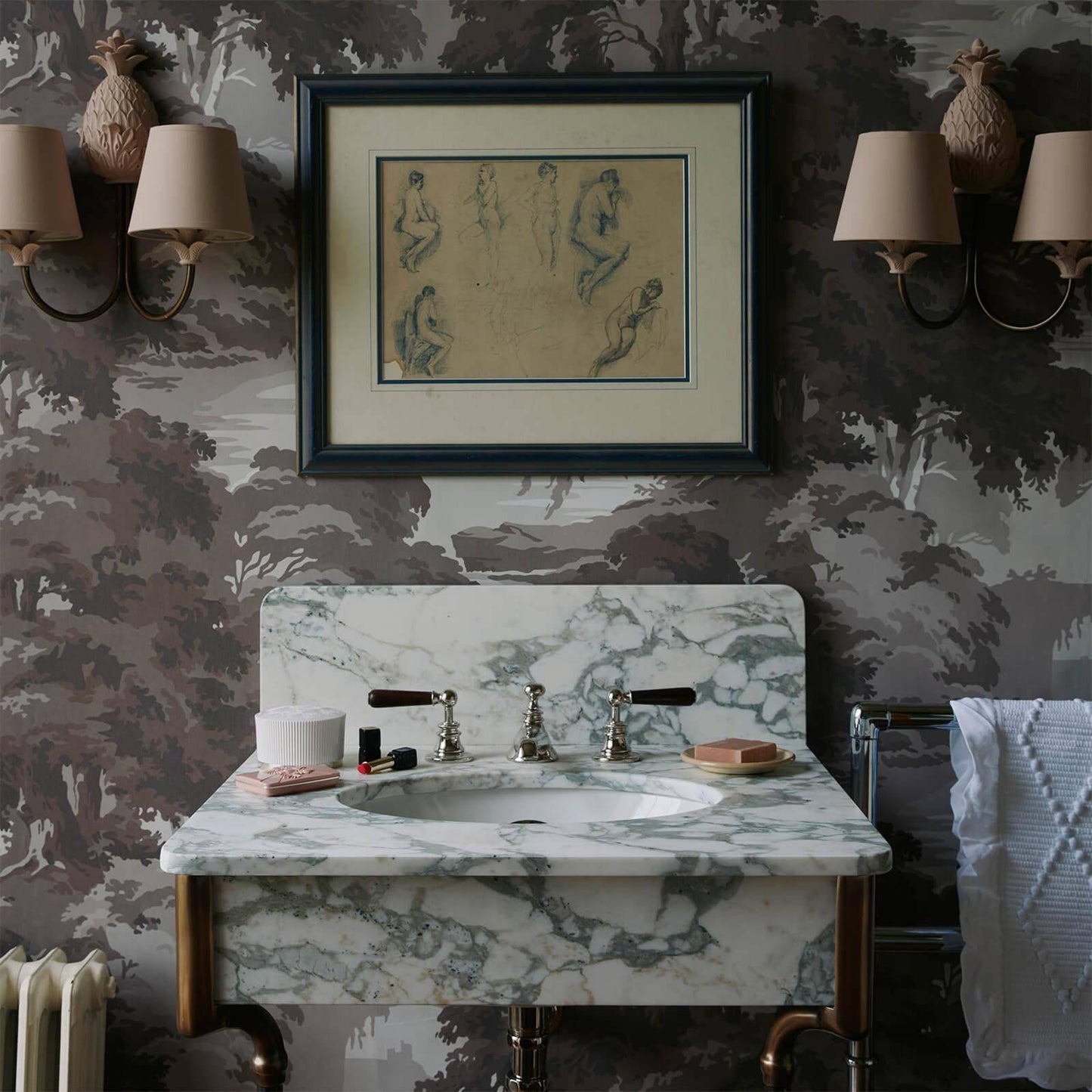 Reverie Wallpaper - Fawn - House of Hackney - 1-WA-RVR-DI-EAR-XXX - Morris Wallpaper