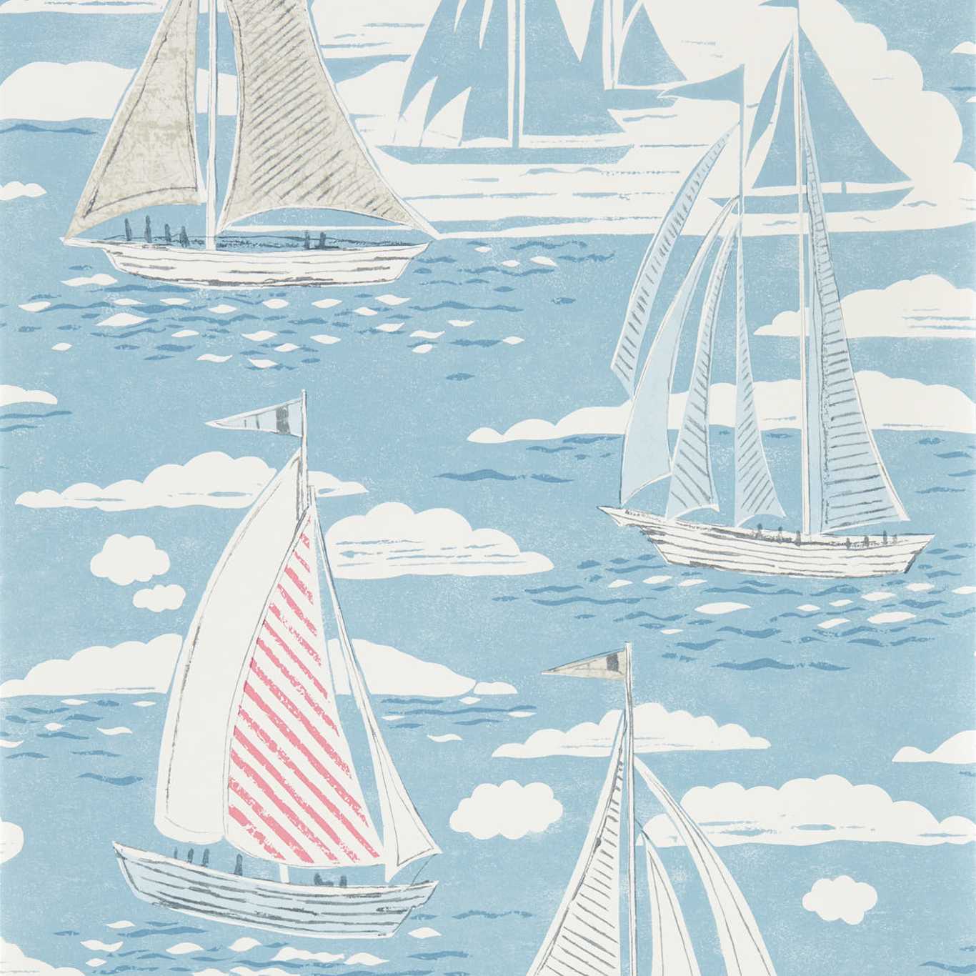 Sailor Wallpaper - Nautical - DCOA216572 - Sanderson