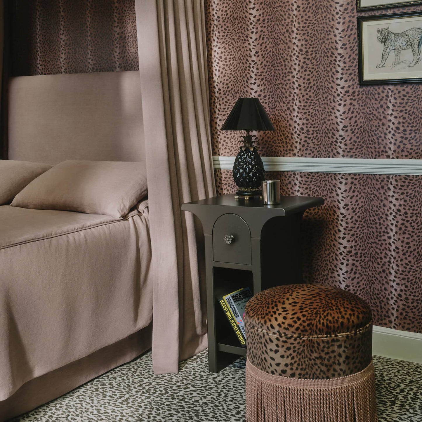 Savanna Wallpaper - Cosmos - House of Hackney - 1-WA-SAV-DI-COS-XXX - Morris Wallpaper