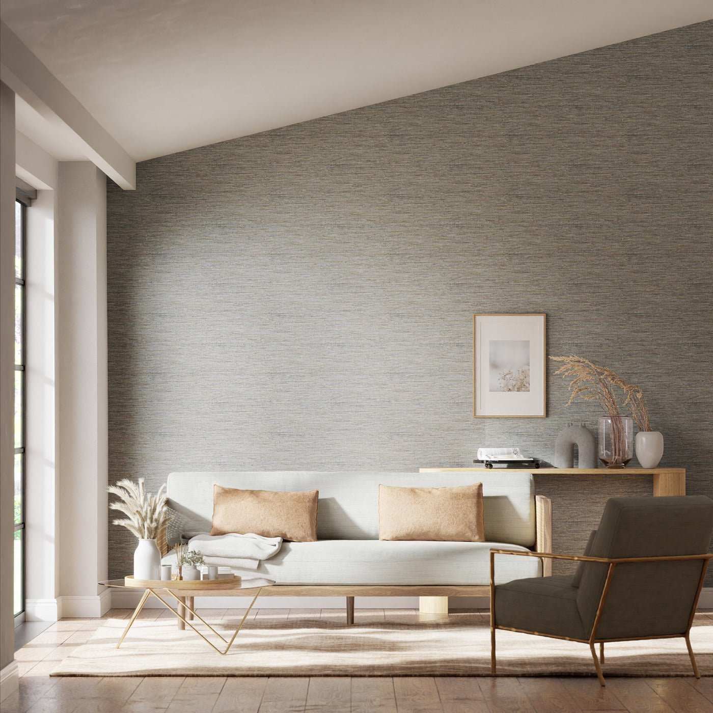 Seri Wallpaper - Pebble/Mist - EANV111863 - Harlequin - Premier Wallcovering