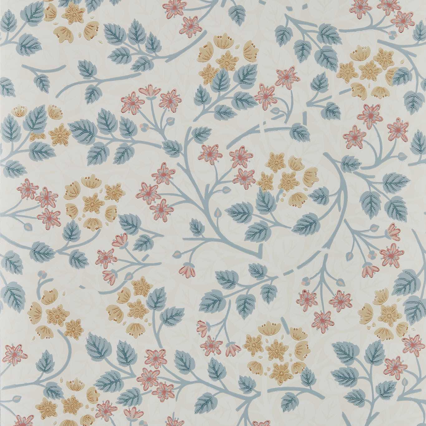 Sanderson Silver Lime Wallpaper – Morris Wallpaper