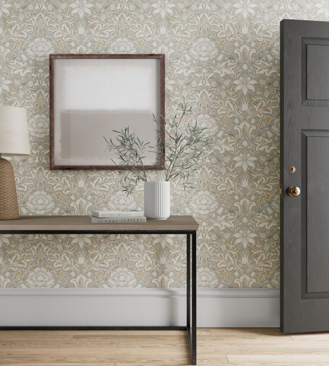 Simply Severn Wallpaper - Dove - 217076 - Morris & Co